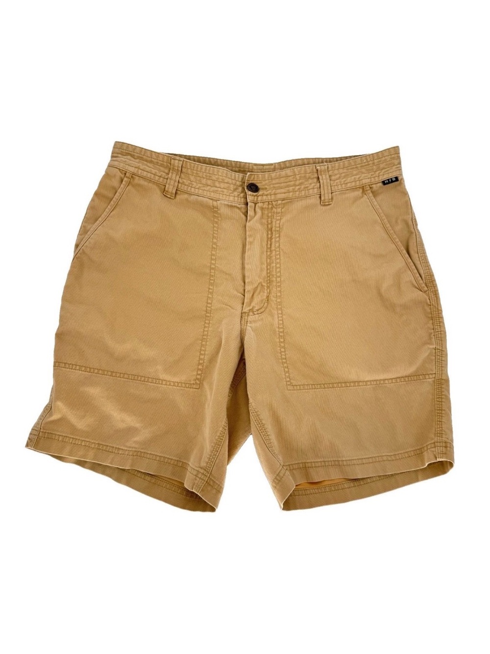 Howler Brothers Clarksville Walk Shorts Mens 34 Khaki Stretch Outdoors Gorp 8"